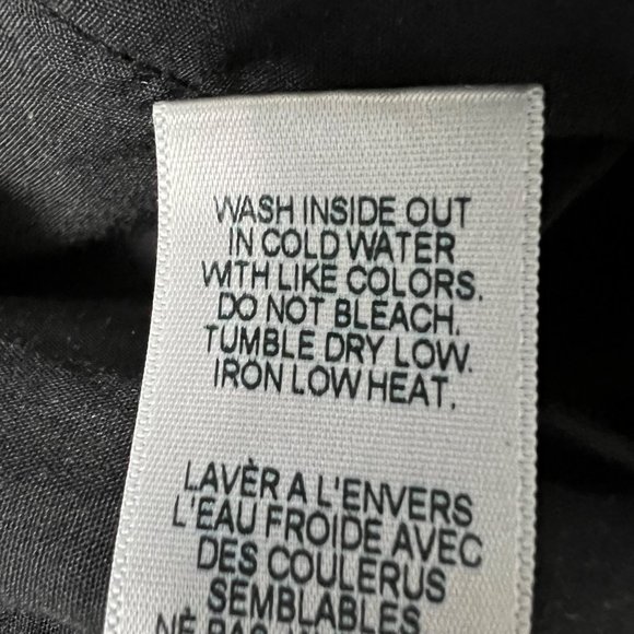 Frame Womens Le Skinny de Jeanne Jeans Raw Stagger Crop Mid Rise Black size 24 - Picture 13 of 15